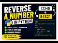 Python Program to Reverse a Number Step-by-Step Guide