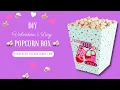 How to make Custom Popcorn Box Party Favors with Canva