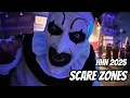 ALL HHN 2025 Scare Zones at Universal Florida