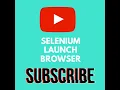 Launch Firefox Browser using Selenium WebDriver I Automation Testing Funda