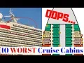 10 Worst Cruise Cabins on a Ship How to Avoid Bad Staterooms