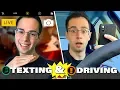The Try Guys Test Texting While Driving