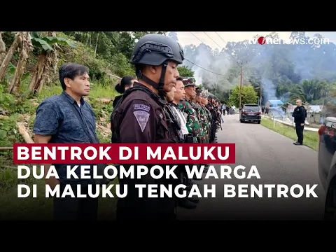 Bentrok di Maluku Tengah, Satu Polisi Gugur Ditembak