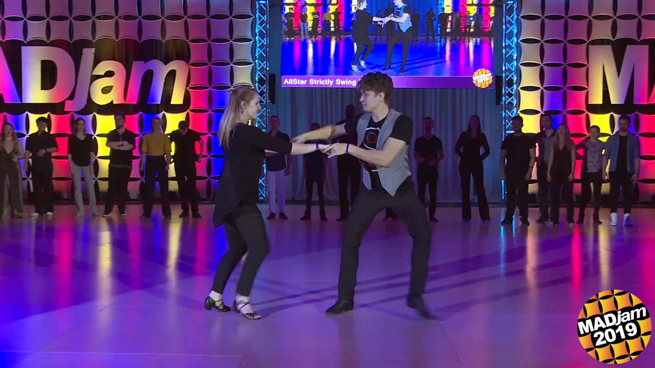 MADjam 2019 All Star Strictly Swing Joel Torgeson & Lia Brown