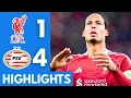 Liverpool vs PSV Eindhoven (1-4) Highlights | UEFA Champions League 2025/26