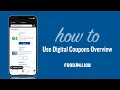 How To Use Digital Coupons Overview
