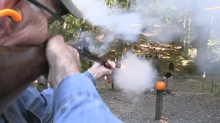 American Long Rifle Flintlock Iron-mounted 54 Caliber