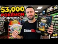 3 000 Pokemon Giveaway LIVE Inside GameStop