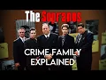 The Sopranos Crime Family EXPLAINED