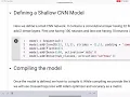 CS671 - Tutorial 1 PART-C Making CNN using Keras