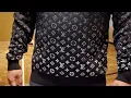 Louis Vuitton LVSE monogram degrade crew neck
