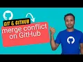 Git and Github bangla tutorial 29 resolve merge conflict on GitHub