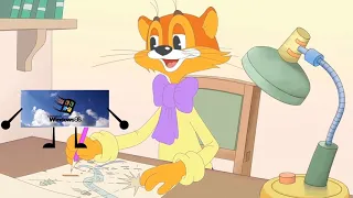 cat leopold and evolution of windows startup talking