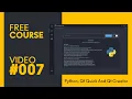 PYTHON and QT QUICK - Minimize Maximize Restore and Close Buttons