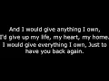 Download Lagu Everything I Own  Michael Pangilinan Lyrics