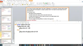 Task 218 - Function
