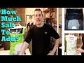 How Much Salt to Add to Water Softener