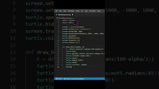 Beating Heart Animation using Python Turtle Python Tutorial