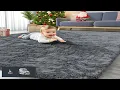 OLANLY Area Rugs for Living Room Bedroom Machine Washable 4x5 9 ft Soft