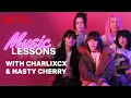Video di Music Tips from Charli XCX and Nasty Cherry | Music Lessons | Netflix