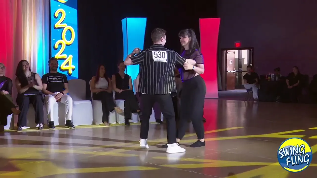 Swing Fling 2024 Intermediate Jack & Jill Jared Reedy & Kristine Sandt