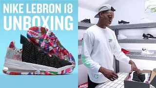 Nike LeBron 18 Nike Air Vapormax Plus Unboxing w Devin Vassell Finish Line