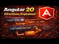 Angular 20 Directives Explained ngIf ngFor ngClass Real UI Example