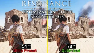 Resonance A Plague Tale Legacy OPTIMIZATION GUIDE Every Setting Tested Best Settings