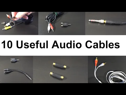 Download MP3 Basic Cables for Hooking Up To Vintage Audio