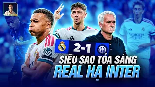 MBAPPE, VALVERDE TỎA SÁNG, REAL HẠ INTER ĐÚNG THEO STYLE MOURINHO
