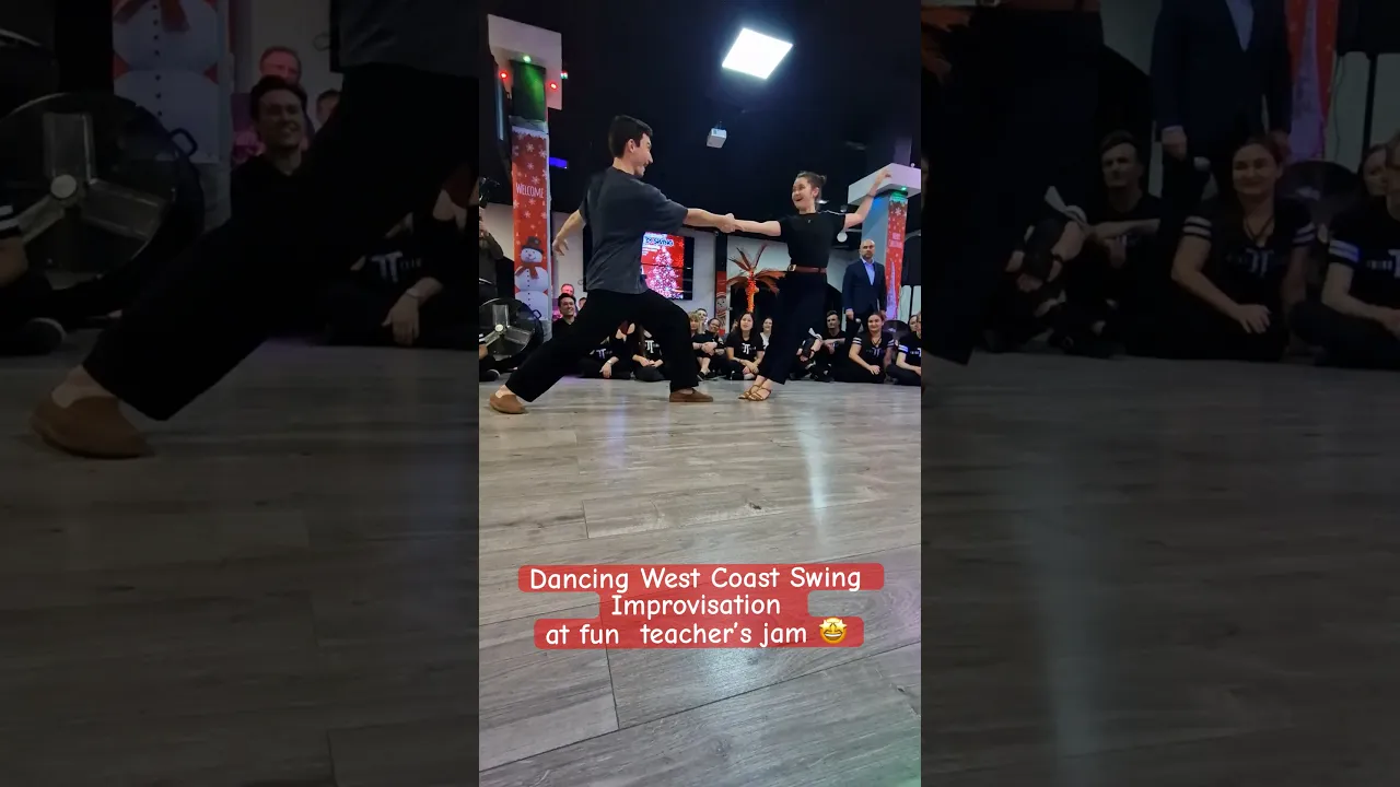 West Coast Swing Improvisation #swingdance #semionmaria #westcoastswing #improvisation #modernswing