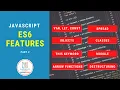 Javascript ES6 Features Part 1 Object Oriented Javascript