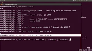 Shell Script Looping statement - Until loop