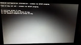 Invalid Configuration Information Please Run Setup Program Dell Easy Way To Solve The Problem 2024 
