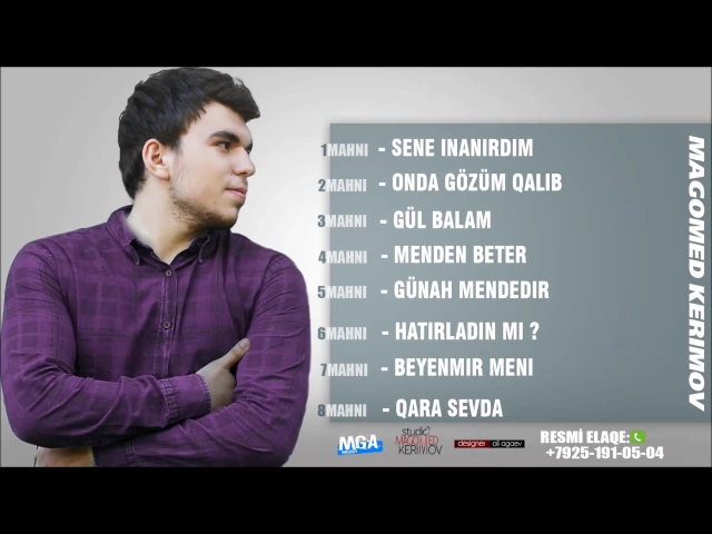 Download MP3 Magomed Kerimov - Qara sevda (Yeni Albom 2017)