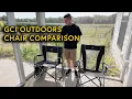 Which GCI Outdoor Rocking Chair to buy Freestyle XL vs Comfort Pro