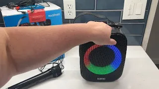 My honest review of Masingo 2microphone Karaoke Machine