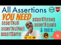 Explained All JUnit Assertions you need with examples Android Unit Testing - Part 8