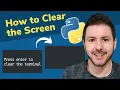Clear Screen in Python How to Clear in Python