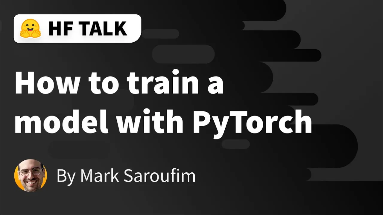 How to Train a Model with Pytorch
