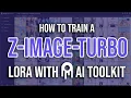 Lagu How to Train a Z-Image-Turbo LoRA with AI Toolkit