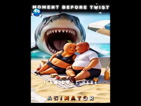 A shark took his wife. It wasn't a shark. 😱