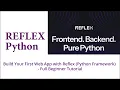 Build Your First Web App with Reflex Python Framework - Full Beginner Tutorial
