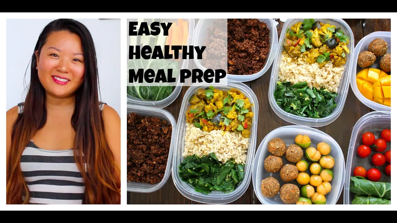 Easy Healthy Meal Prep - Breakfast and Lunch Recipes