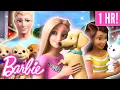 Lagu Barbie's BEST 🐶 Animal Friendships! 🦄| 60 Minutes | YouTube Kids Animal Takeover!