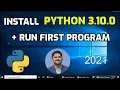 How to install Python 3 10 0 on Windows 10