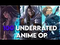Download Lagu 100 Underrated Anime Openings