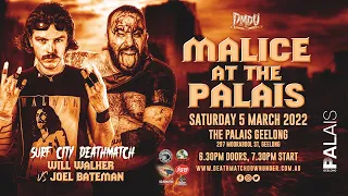 FREE MATCH Will Walker Vs Joel Bateman Surf City Deathmatch IWTV