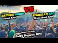 Download Lagu BREWOG AUDIO BATTLE, SEMBILAN PRO TUNJUKKAN KEGANASANNYA