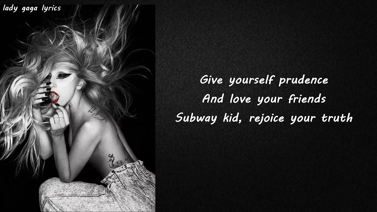 Lady Gaga - Born This Way Lyrics Lady Gaga - Born This Way Lyrics